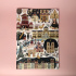 Тетрадь А4 "Paris" клетка, 30 л. бумага слоновая кость 90 м/г2, сшивка, золотое тиснение